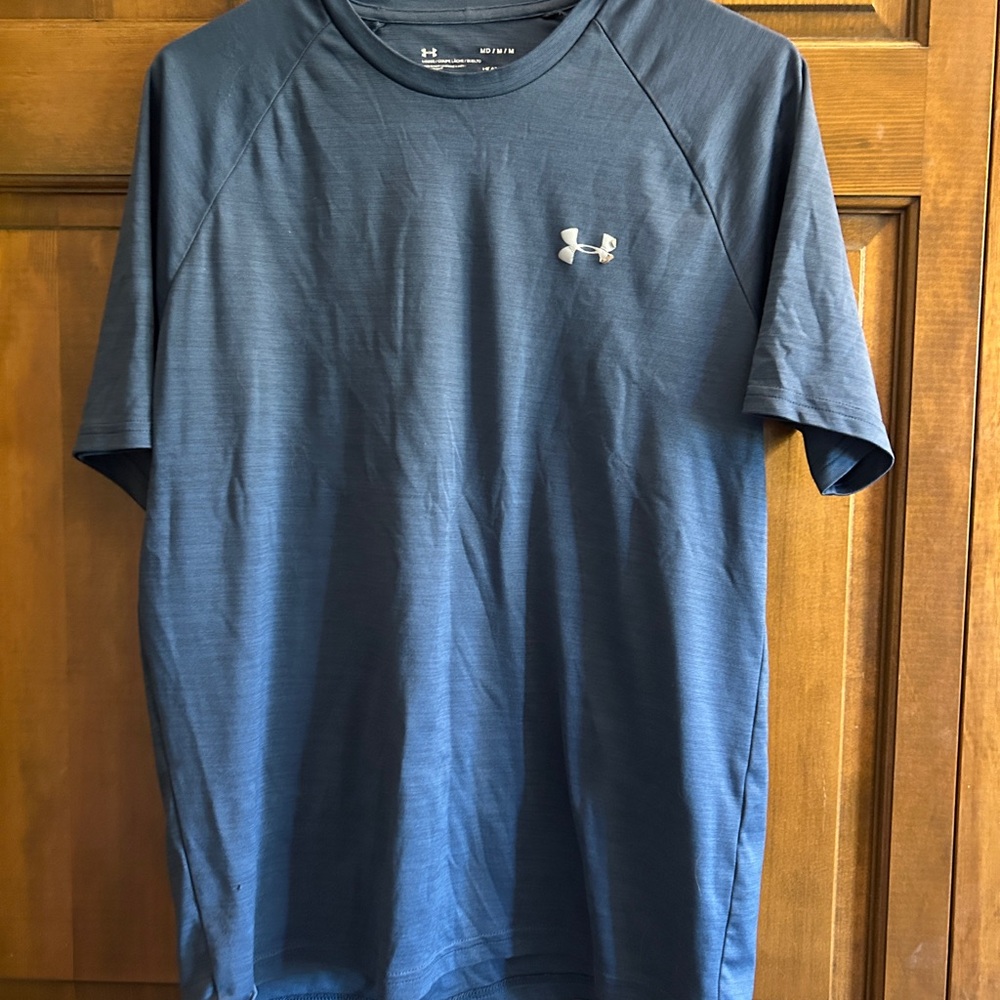 Under Armour Men's Slate Blue Short Sleeve Tee